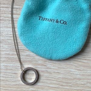 Tiffany & Co. 1837 Circle Pendant Necklace